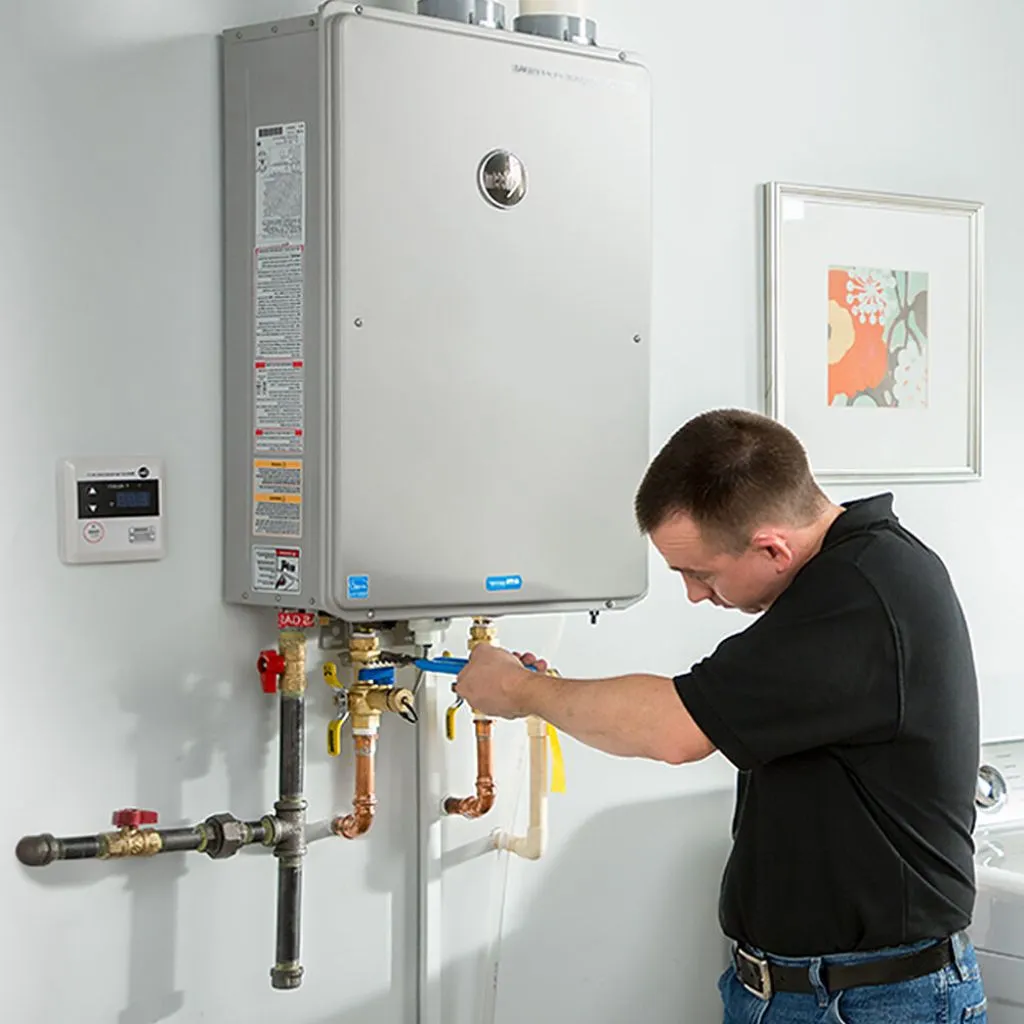 tankless water heater repair in Bagwell, TX